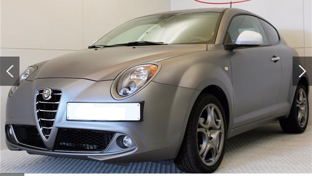 Left hand drive ALFA ROMEO MITO 1.4i Progression - Sport +AIRCO